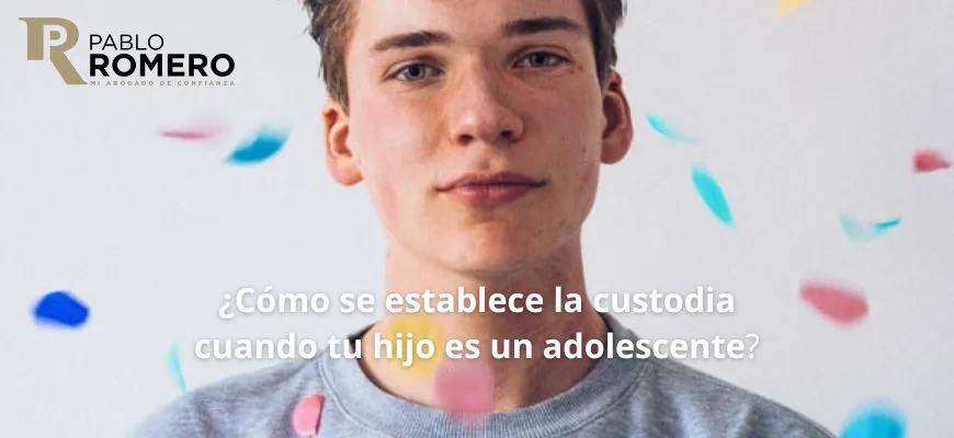 custodida de un adolescente